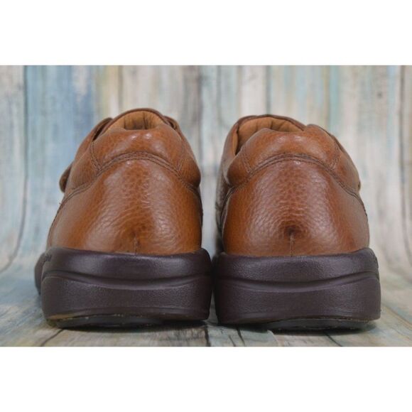 Dr. Comfort William Men\'s Size 11.5 (M) Brown Leather Orthopedic Comfort Shoes